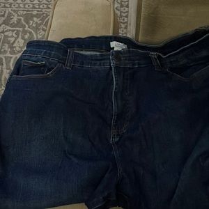 Croft & Barrow dark blue jeans size 18 regular